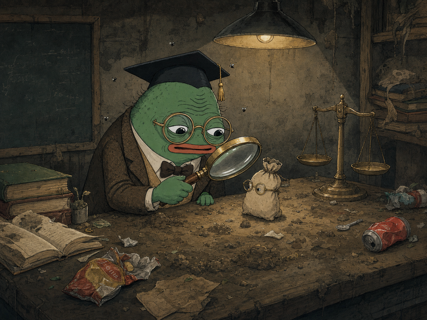 SMART MONEY meme artwork